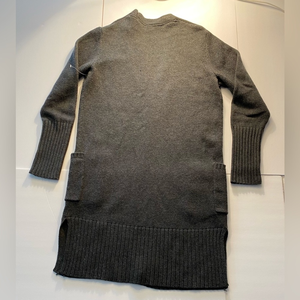 Athleta  Passage Open front cardigan  Gray  Large NWOT - Picture 8 of 13